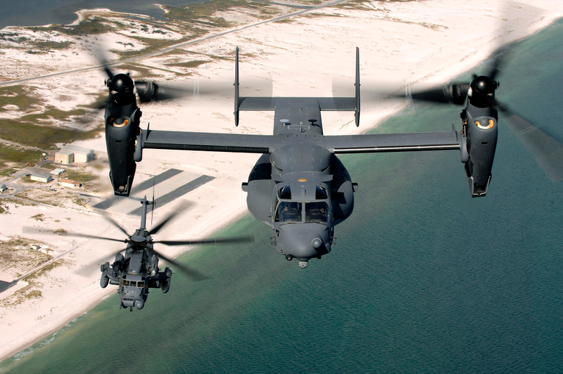Illustration for article titled Fly Along With The USAF's Elite Special Operations CV-22 Osprey Crews